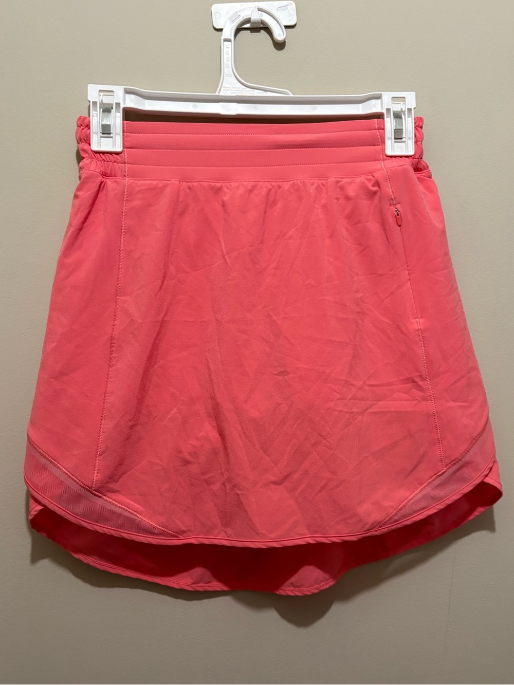 Coral Lululemon Active Skort